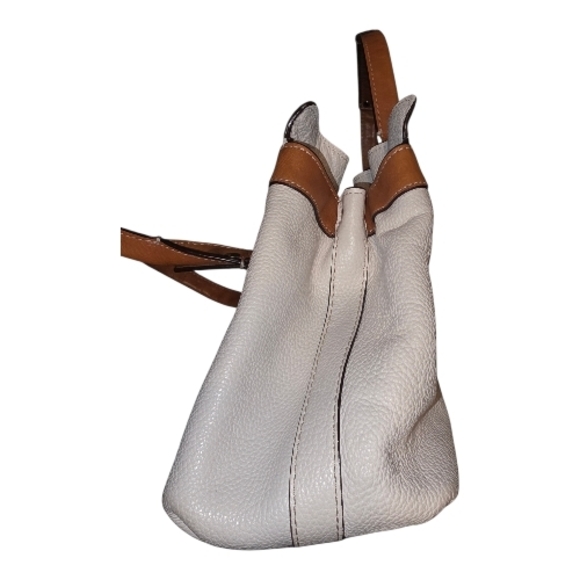 Coach Penelope Ivory Pebbled Leather Tote Handbag - EUC - Picture 15 of 16